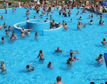 Kąpielisko na Radwanowie - basen Piwniczna Zdrój