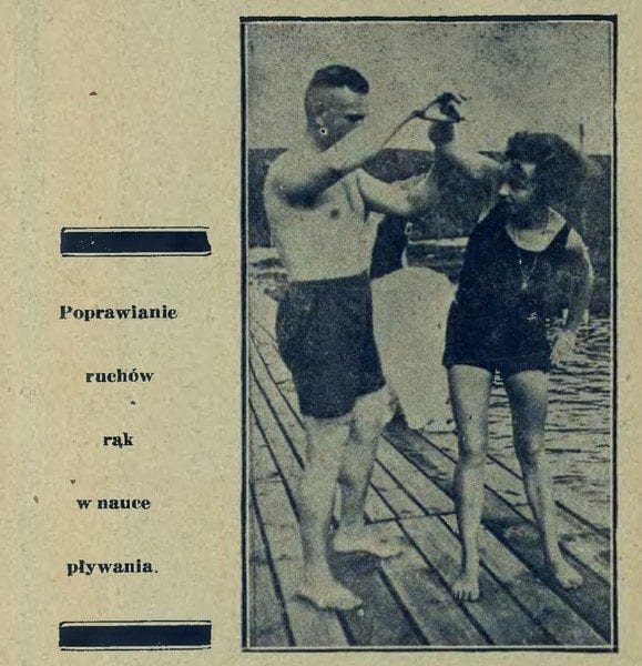 Nasze pływaczki w roku 1929 – Start nr 23, 1929 rok.