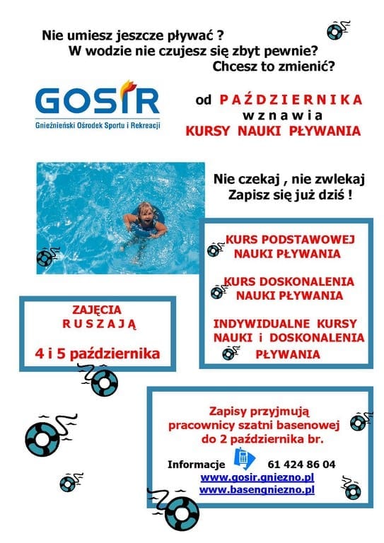 Promocje na basenie w Gnieźnie