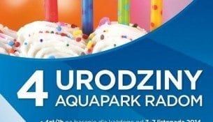 4 urodziny Aquaparku Radom