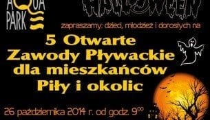 Halloween - V Otwarte Zawody Pływackie - Aquapark Piła