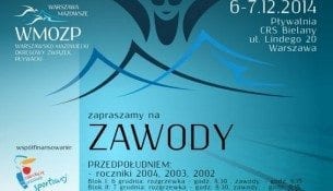 Otwarte Zimowe Mistrzostwa Warszawy i Mazowsza w Pływaniu 2014