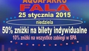 7 urodziny Aquaparku Fala w Łodzi