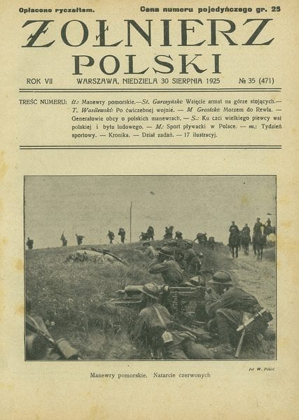 Sport Pływacki w Polsce – Żołnierz Polski 1925r