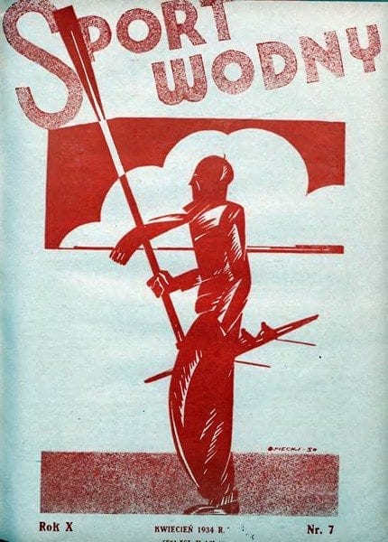 Polacy przed mistrzostwami pływackiemi Europy - 1934r
