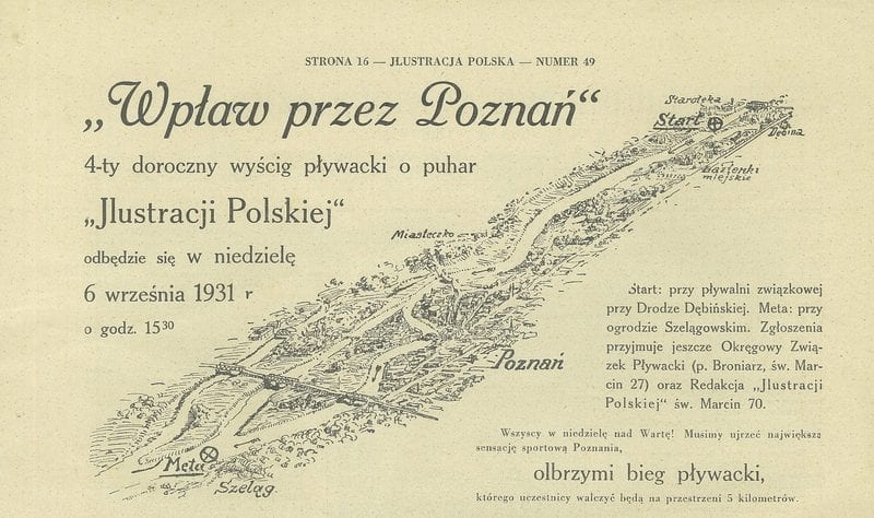 „Wpław przez Poznań” – 4-ty doroczny wyścig pływacki